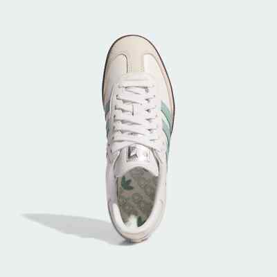 New Adidas Women's Samba OG Shoes - White / Hazy Green (IH2752) | eBay