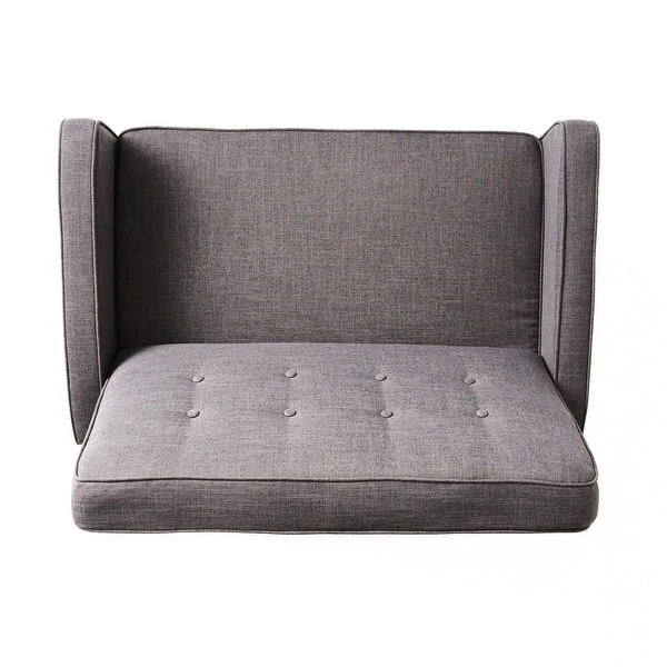 Silla reclinable de gran tamaño acolchada Calliope de Christopher Knight Home Foto 4 de 4