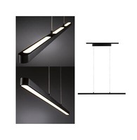 Paulmann Urail Led Pendel Lento Schwarz Matt 41W Dimmbar