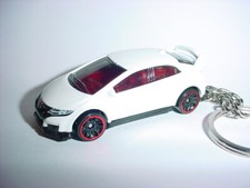 Hot 3d White Honda Civic Type R Custom Keychain Keyring Key Dohc Vtec Hot Wheels Hot 3d White Honda Civic Type R Custom Keychain Keyring Key Dohc Vtec Hot Wheels