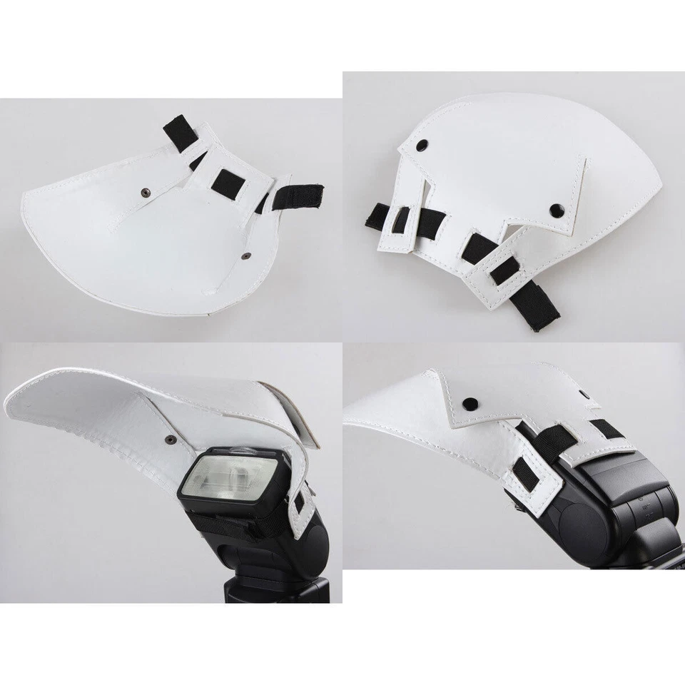 Flash Diffuser Bounce Reflector Universal for Canon Nikon Sony Godox Neewer WB - Image 4 of 4