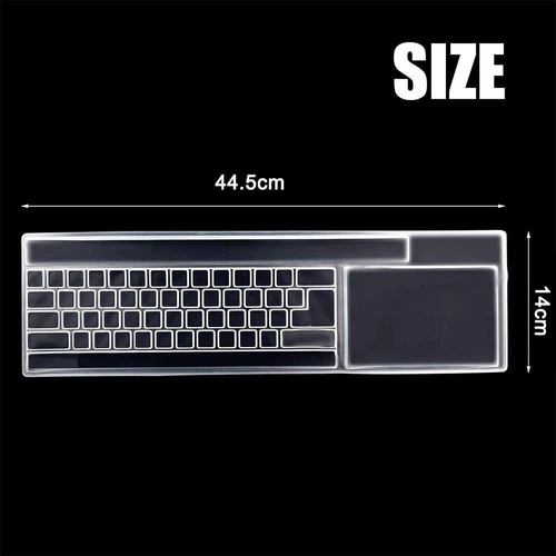 1PCS Universal Klar Tastatur Haut Beschützer Silikon Desktop S0F6 DE Q7R4