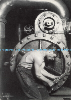 D186822 Steamfitter. von Lewis W. Hine. Amerikanische Fotografie aus dem Museum of M