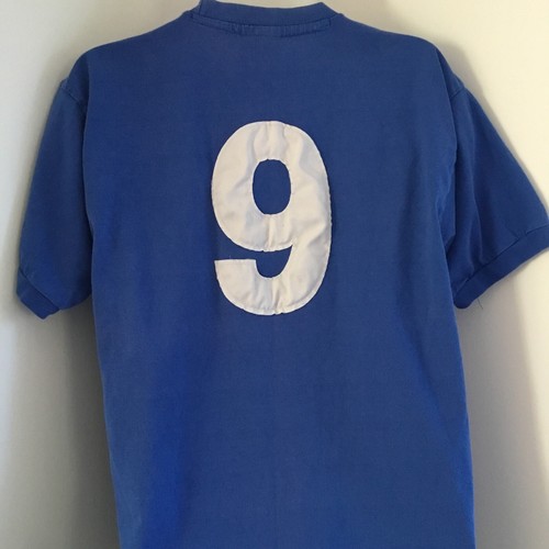 RETRO CHELSEA FOOTBALL SHIRT VINTAGE No 9 OSGOOD BLUE HOME 1970s CFC BADGE Med - Picture 7 of 18