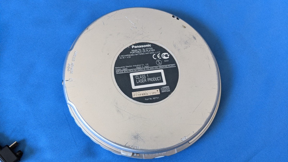 Panasonic　CDプレーヤー　SL-CT720 概要 ポータブルCDプレーヤー SL-CT720 | オーディオ | Panasonic