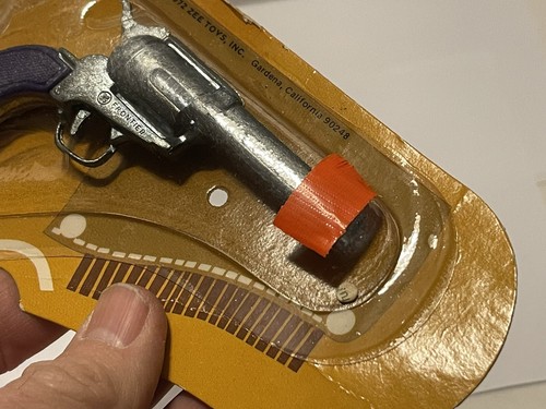 Vintage 1972 Zee Toys Son Of A Gun Cap Gun NOS Hong Kong - Picture 4 of 9