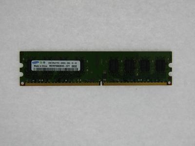Samsung 2GB PC2-6400U DDR2-800MHz 240-Pin DIMM Speicher M378T5663EH3-CF7