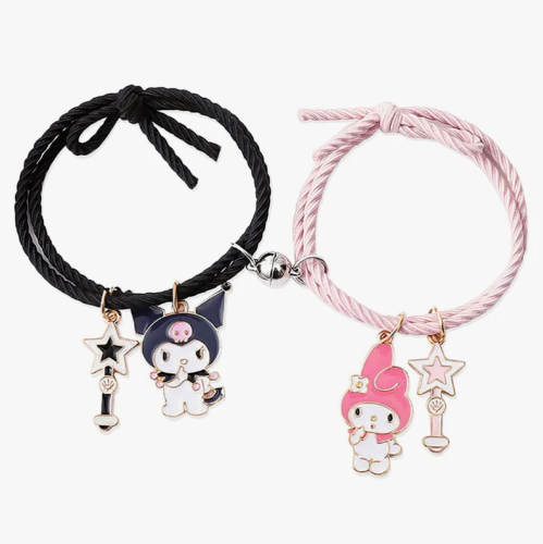 Y2K Kuromi & My Melody Best Friends Couples Adjustable