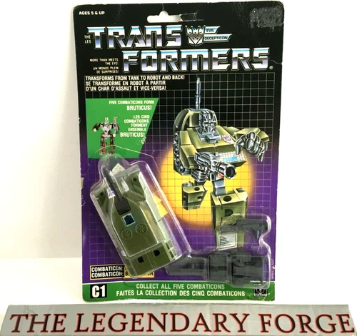 Transformers G1 Combaticon BRAWL Vintage figure 100% complete Minty!