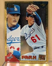 1994 Score R&T GOLD RUSH #136 Chan Ho Park Dodgers RARE ROOKIE RC FOIL PARALLEL