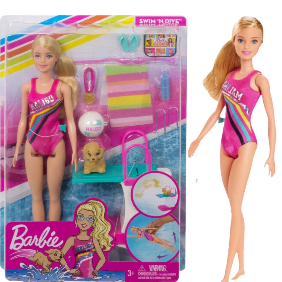 Barbie Dreamhouse Adventures Swim N Dive