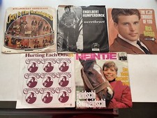 Lot Of 5 Picture Sleeve 45 Vinyl SIX 45s