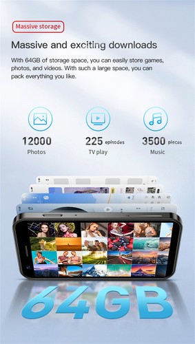 SOYES XS16 Mini 3,0-Zoll-Smartphone 4G LTE 3 GB RAM 64 GB ROM Android 10.0 Quad - Picture 16 of 21