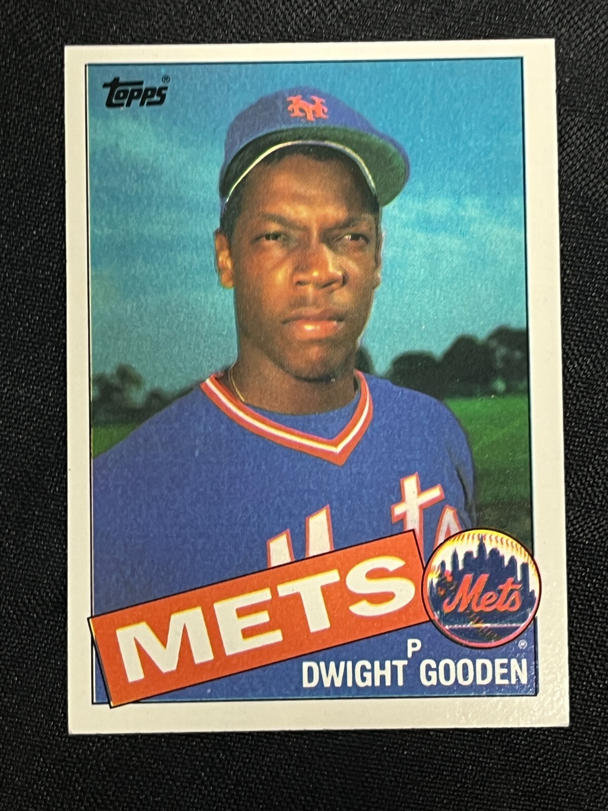 1985 Topps Baseball Card Dwight Gooden #620 KB