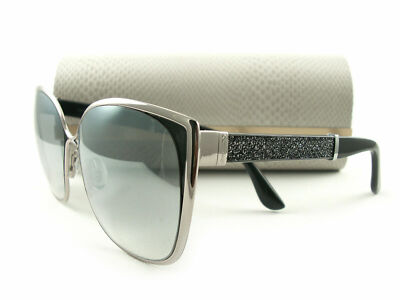 Jimmy Choo MATTY/S MATY 1BOFU Silver Black Gray Mirrored  display picture 1