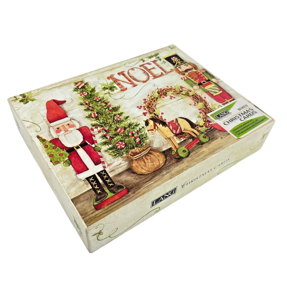 LANG Boxed Christmas Cards Holiday Nutcrackers Noel 18 Cards Envs - Image 2 of 4