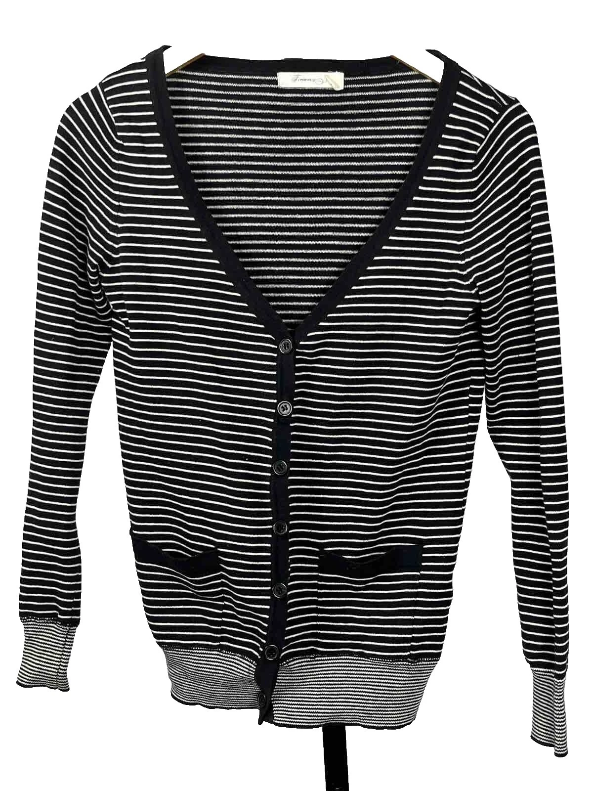 Rayas Algodón Suéteres FOREVER 21 Cardigan para Mujer