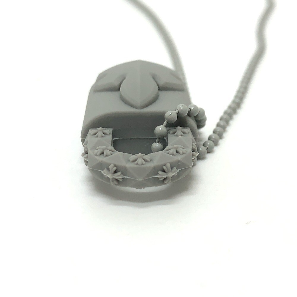 CHROME HEARTS PADLOCK FLERKNEE SLCN Padlock Flareney Pendant CHROME HEARTS PADLOCK FLERKNEE SLCN Padlock Flareney Pendant