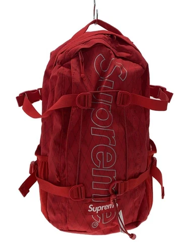 Sac à dos Supreme ROUGE 18AW Occasion