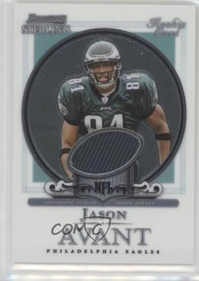 2006 Bowman Sterling Relics Jason Avant #BS-JA 0af