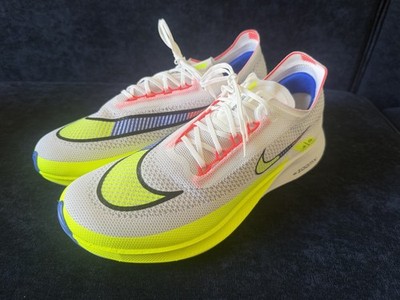 Nike ZoomX Streakfly Premium White Volt Racer Blue DX1626-100 Streak Fly 11.5