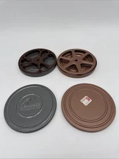 Vintage Film Tin With Empty Reel Lot of 2
