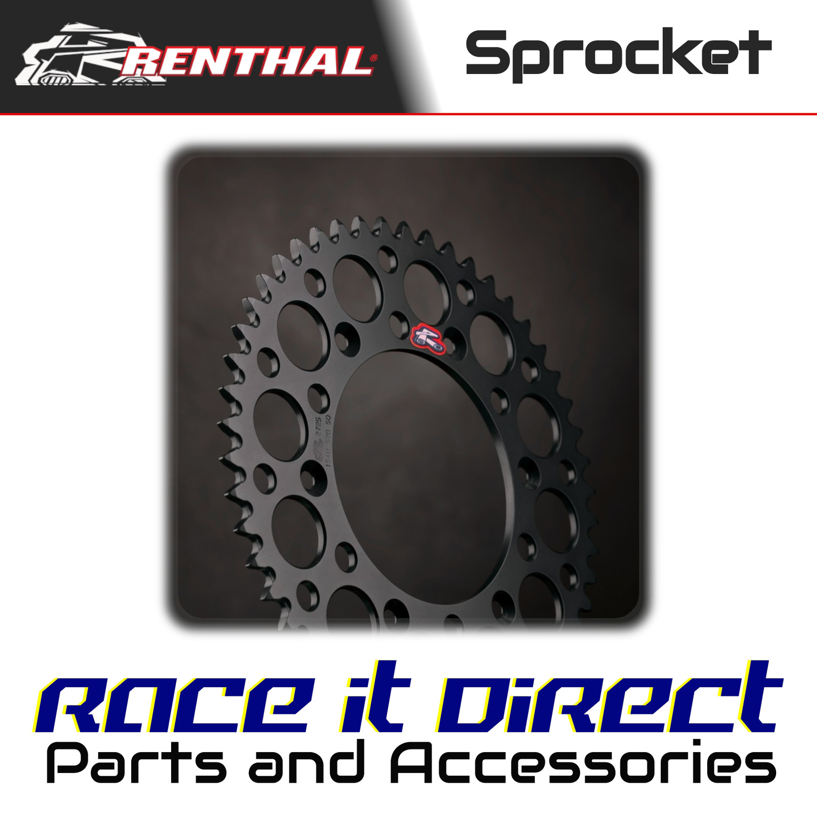 Rear Sprocket for SHERCO 250 2.5 i Enduro 2.5i 2008-2011 48T UL GRVD Bk Renthal