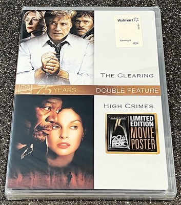 NEW! The Clearing/High Crimes Double Feature DVD - FACTORY SEALED/FREE SHIPPING!