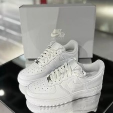 Nike Air Force 1 Low Triple White  07 Brand New