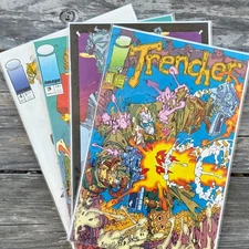 1994 TRENCHER #1-4 VF/NM Complete Series - Keith Giffen - Image Comics set 2 3