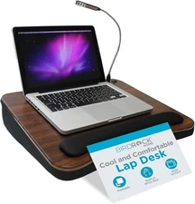 Sofia + Sam Memory Foam Lap Desk with USB Light (5035)