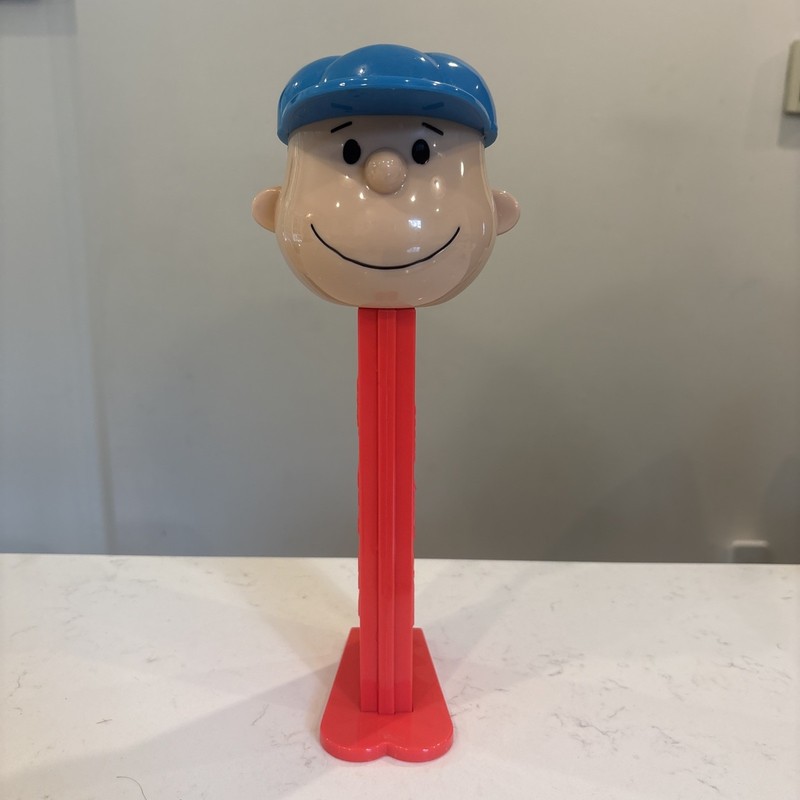 Giant Charlie Brown PEZ Dispenser 12” Jumbo Peanuts Candy Toy Display Snoopy