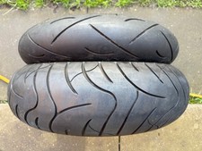 pair of tyres BRIDGESTONE Battlax BT020 160/60/17 & MAXXIS 120/70/17