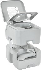 Portable Camping Toilet 5.3 Gal Waste Tank 3.2 Gal Flush