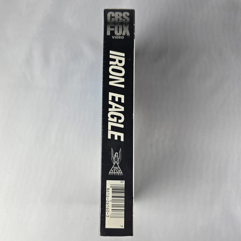 1986 CBS FOX Video VHS: Iron Eagle (Louis Gossett Jr., Jason Gedrick) New Sealed - Image 4 of 4