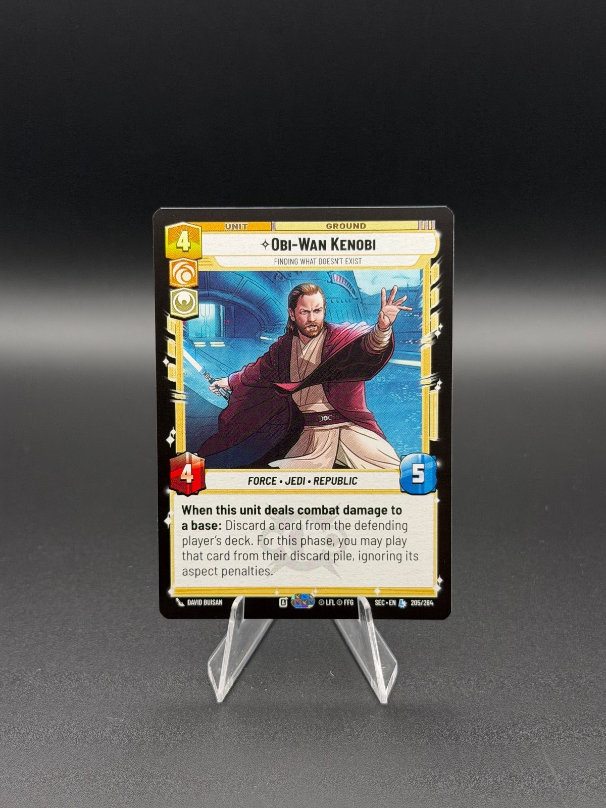 Star Wars Unlimited - SEC - Obi-Wan Kenobi - Legendary - 205 - NM