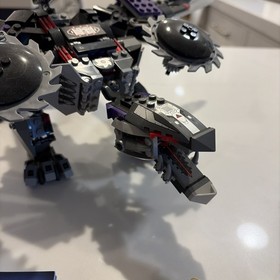 LEGO NINJAGO MechDragon 70725 Used Retired W/Manual As Is (missing one piece)