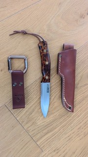 Casström No. 10 Swedish Forest Knife Järv Bushcraft Messer Dangler