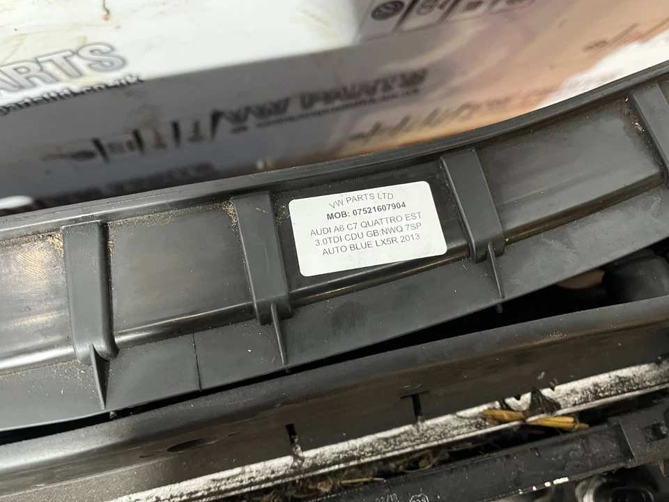 AUDI A6 C7 COMPLETE FRONT PANEL & RAD PACK 3.0TDI V6 CDU 8K0121251H 2011-2018 - Image 3 of 4