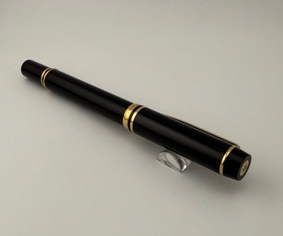 ル・マン100 1883-1983 18K 万年筆 Waterman Le Man 100 Black 1883/1983 Fountain Pen 18K Gold Fine Nib