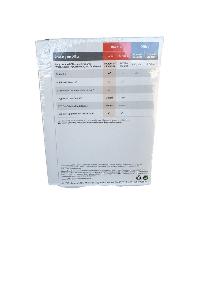 Microsoft Office 365 Home Office & Business - 6GQ-00241 for sale
