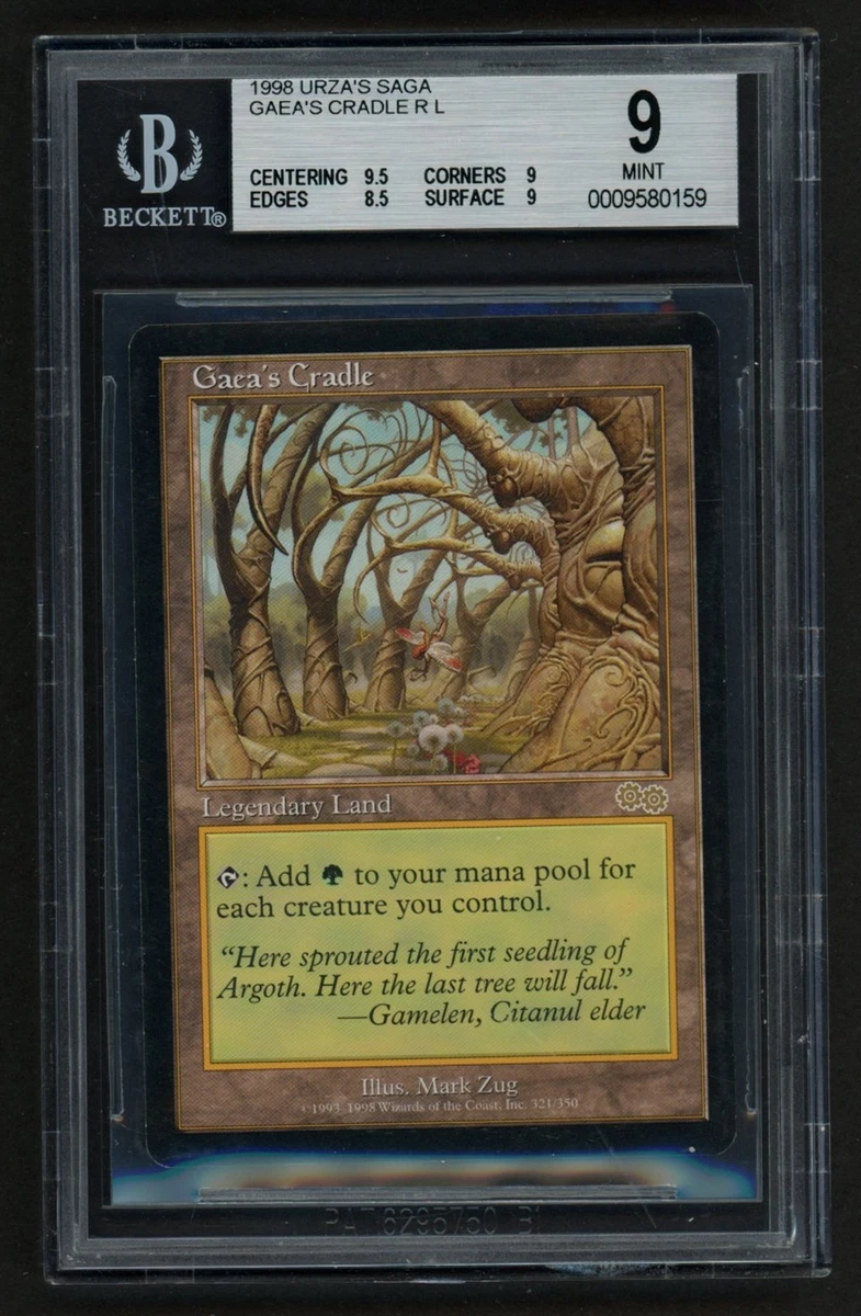 Gaea's Cradle Magic: The Gathering Beckett Grading Services (BGS