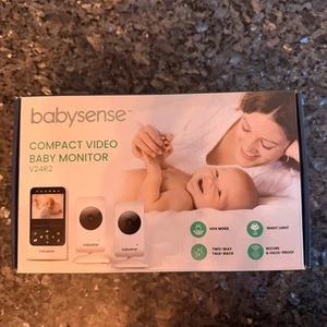 Babysense V24R2 Compact Video Baby Monitor w/ 2 Cameras NEW