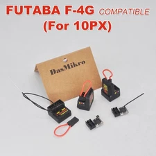 FUTABA F-4G Mini Standard Compatible 4CH Receiver For RC 10PX Transmitter DIY