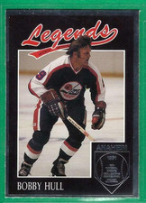 Bobby Hull Chicago Blackhawks 1991 Legends National Convention Card #26