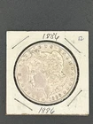 1886 morgan silver dollar ef