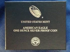 2019 W  U S MINT AMERICAN EAGLE PROOF COIN 99.9% SILVER