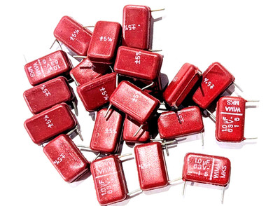 WIMA MKS Kondensator 1,0uF 1,0µF 63V 5% RM15 AUDIO HIFI Foil Capacitors NOS