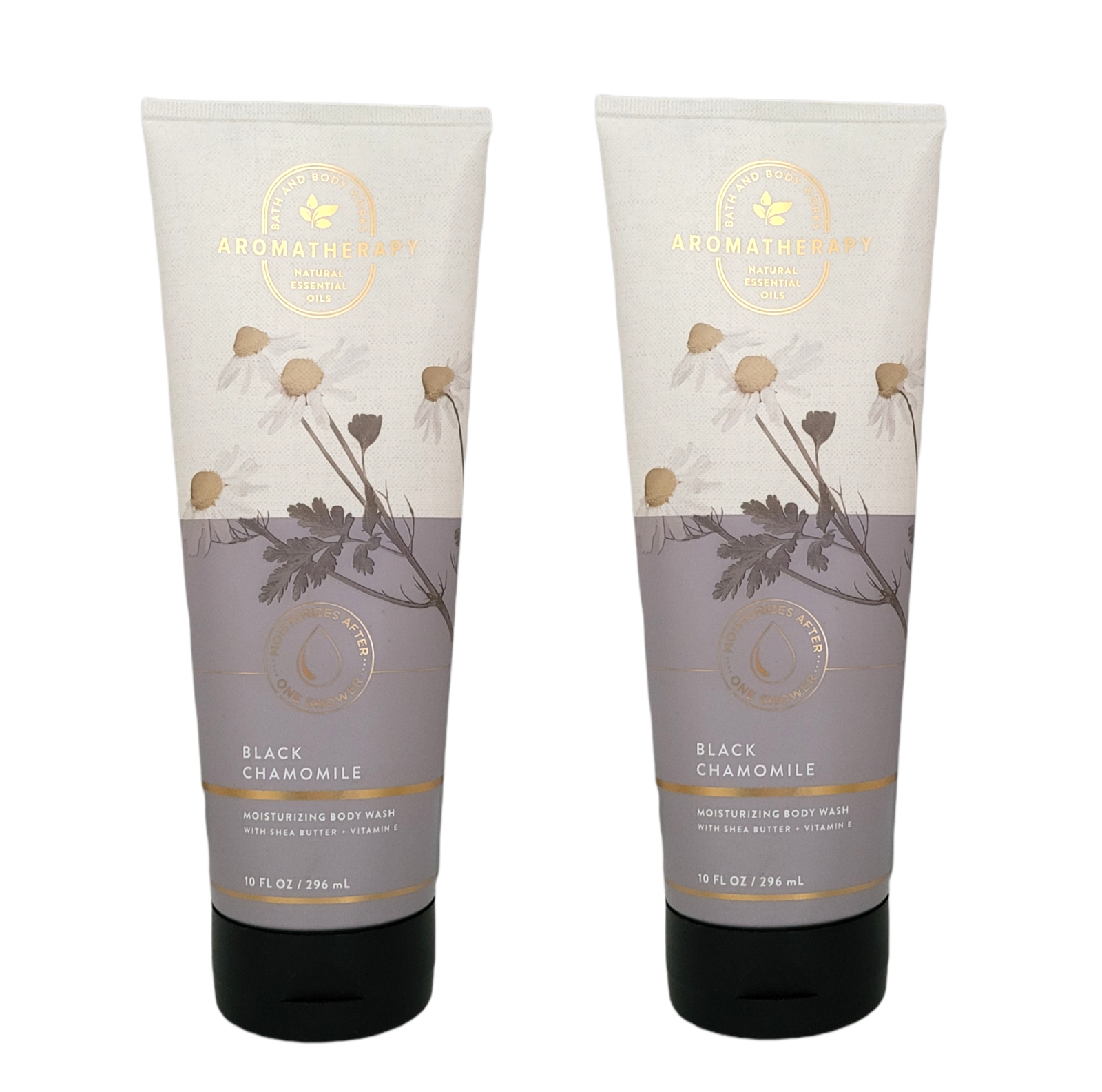 2 Bath & Body Works BLACK CHAMOMILE Aromatherapy Stress Moisturizing