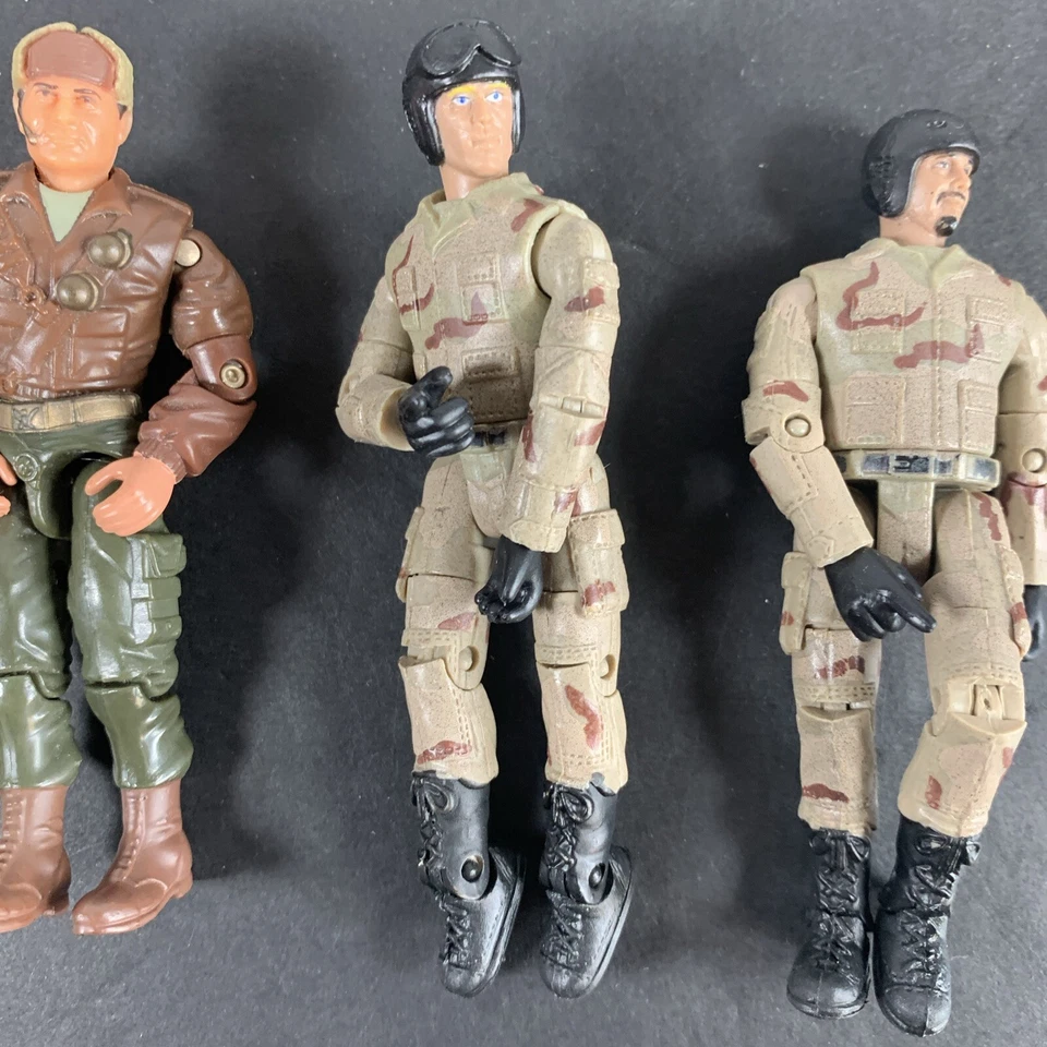 Lote de 4 figuras de acción y figuras del ejército de trolls posables THE CORPS VS THE CURSE A13 Foto 4 de 4